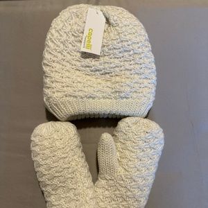 Hat and mittens set